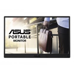 ASUS ZenScreen MB165B - Monitor LED - 15.6" - portátil - 1366 x 768 WXGA @ 60 Hz - TN - 220 cd/m² - 500:1 - 10 ms - USB - preto