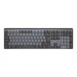 Logitech Master Series MX Mechanical Mini - Teclado - retroiluminação - sem fios - Bluetooth LE - QWERTY - Nórdico (Dinamarquês