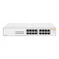 HPE Aruba Instant On 1430 16G Class4 PoE 124W Switch - Interruptor - sem gestão - 16 x 10/100/1000 (PoE Class 4) - desktop, mon