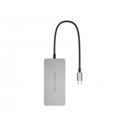 HyperDrive 5-Port USB-C Hub - Estação de engate - USB-C - HDMI - 1GbE HDMB2