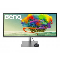 BenQ DesignVue PD3420Q - Monitor LED - 34" - 3440 x 1440 UWQHD @ 60 Hz - IPS - 400 cd/m² - 1000:1 - DisplayHDR 400 - 5 ms - 2xH