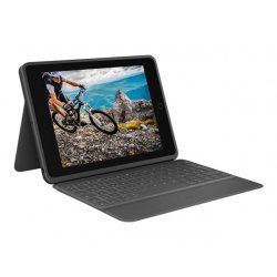 Logitech Rugged Folio - Teclado e pasta de folio - Apple Smart connector - QWERTY - Nórdico (Dinamarquês/Finlandês/Norueguês/Su