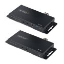 StarTech.com 4K HDMI over Fiber Extender Kit, 4K 60Hz up to 3300ft/1km (Single Mode) or 1000ft/300m (Multimode) LC Fiber Optic,