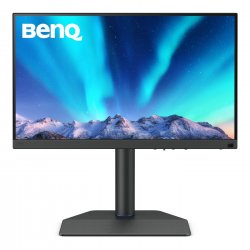 BenQ PhotoVue SW272Q - SW Series - monitor LED - 27" - 2560 x 1440 QHD @ 60 Hz - IPS - 300 cd/m² - 1000:1 - HDR10 - 5 ms - 2xHD