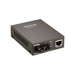 D-Link DMC F02SC - Conversor de media de fibra - 100Mb LAN - 10Base-T, 100Base-FX, 100Base-TX - RJ-45 / SC multi-modos - até 2 