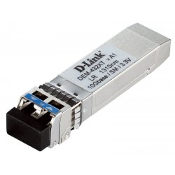 D-Link DEM 432XT - Módulo de transceptor SFP+ - 10GbE - 10GBase-LR - até 10 km - para DGS 3630, DMS 3130, DXS 1100, 1210, 3400,