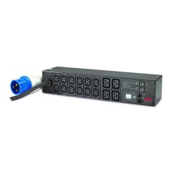 APC Metered Rack PDU AP7822B - Unidade de distribuição de potência (montável em bastidor) - AC 200/208/230 V - entrada: IEC 603