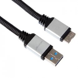 Cabo Profissional USB-A 3.0 / micro-USB 5m VELPAC606T050