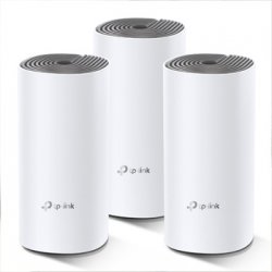 Router AC1200 Whole-Home Mesh Wi-Fi 867 Mbps Pack 3 TPLDECOE4-3-PACK