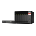 NAS+SWITCH QNAP TS-673A + QSW-1105-5T 6-bay AMD V1500B 4C/8T 2.2 GHz/8GB/2 x 2.5GbE/USB/Tower TS-673A-SW5T