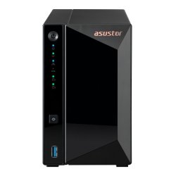 NAS ASUSTOR 2-Bay, Realtek RTD1296 4C 1.4GHz/2GB/2.5GbE/USB, 3Y WTY AS3302Tv2