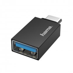 Adaptador HAMA USB-C- USB-A, USB 3.2 Gen 1, 5 Gbit/s 00200311