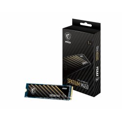 SSD M.2 PCIe 4.0 NVMe MSI 1TB SPATIUM M450 -3600R/3000W-420/550K IOPS S78-440L980-P83