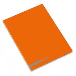 Caderno Agrafado A5 Quadric Ambar School Laranja 48Fls 1un 17364150218