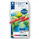 Lápis Cor Aguarelável 12un Cx Metal STAEDTLER 14610G M12 1602305