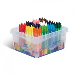 Lápis de Cera 96un Giotto Maxi Schoolpack 160524700