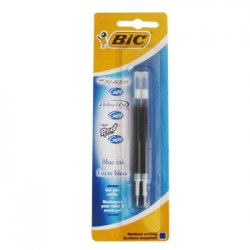 Recarga Esfer.BIC GEL Azul (ReAction/Velocity Stic/Pro+) 2un 1171505