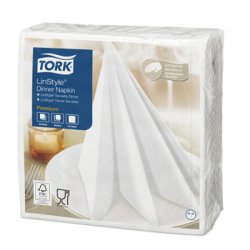 Guardanapos 39x39 1Fl Branco TORK Linstyle 50un 651478711B