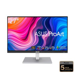 Monitor ASUS ProArt Display PA279CV 27P IPS 4K UHD 100% sRGB Color Accuracy DP HDMI 90LM06M1-B01170