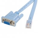 StarTech.com 6 ft RJ45 to DB9 Cisco Console Management Router Cable - M/F Serial Console Cable (DB9CONCABL6) - Cabo em série - 