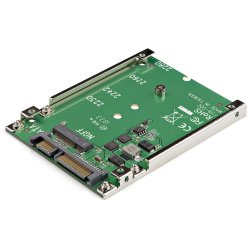 StarTech.com Conversor adaptador SSD M.2 para SATA de 2,5 pol. - Controlador de memória - 1 Canal - SATA 6Gb/s - SATA 6Gb/s - p