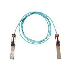 Cisco - Cabo de ligação directa 100GBase - QSFP para QSFP - 1 m - fibra óptica - activo - para P/N: C9500-32C-EDU, C9500-32QC-E