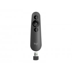 Logitech R500s - Controlo remoto de apresentação - 3 botões - grafite 910-005843