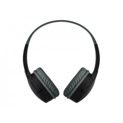 Belkin SoundForm Mini - Auscultadores supra-aurais com microfonoe - no ouvido - bluetooth - sem fios - macaco de 3,5 mm - preto