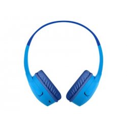 Belkin SoundForm Mini - Auscultadores supra-aurais com microfonoe - no ouvido - bluetooth - sem fios - macaco de 3,5 mm - azul 