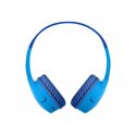 Belkin SoundForm Mini - Auscultadores supra-aurais com microfonoe - no ouvido - bluetooth - sem fios - macaco de 3,5 mm - azul 