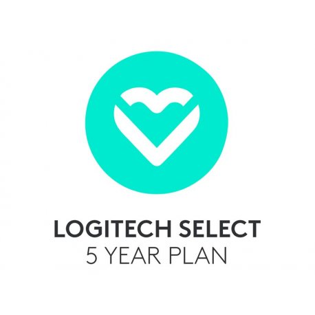 Logitech Select - Contrato extendido de serviço - substituição antecipada de peças - 5 anos - resposta em tempo: 1 dia útil - 1