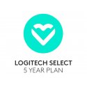 Logitech Select - Contrato extendido de serviço - substituição antecipada de peças - 5 anos - resposta em tempo: 1 dia útil - 1