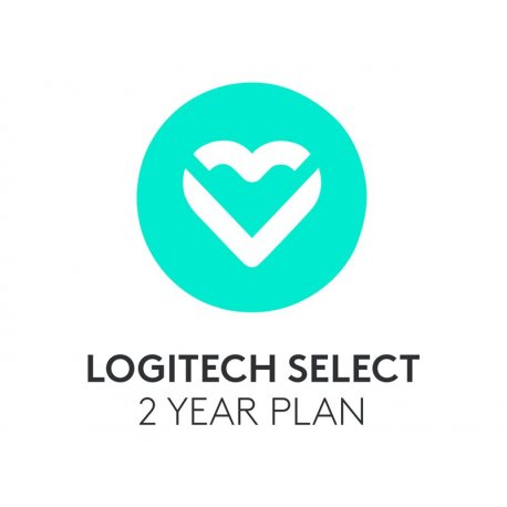 Logitech Select - Contrato extendido de serviço - substituição antecipada de peças - 2 anos - resposta em tempo: 1 dia útil - 1