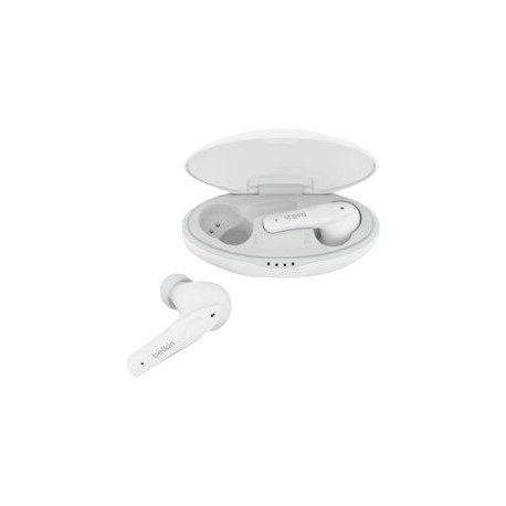 Belkin SoundForm Nano for Kids - Auscultadores sem fios com microfonoe - intra-auricular - bluetooth - branco PAC003BTWH