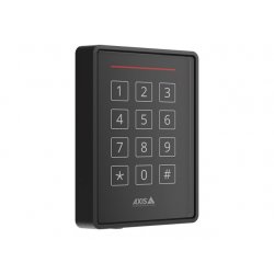 Axis A4120-E - RFID leitor de proximidade/teclado - 1 comando - com cabo - serial RS-485 - preto, NCS S 9000-N 02145-001