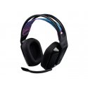 Logitech G G535 LIGHTSPEED Wireless Gaming Headset - Auscultadores - tamanho completo - LIGHTSPEED - sem fios - preto - Certifi