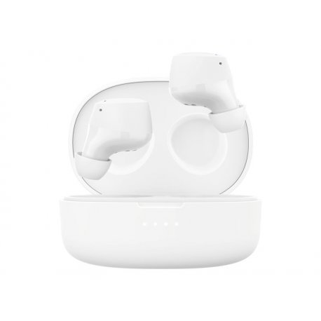 Belkin SoundForm Bolt - Auscultadores sem fios com microfonoe - intra-auricular - bluetooth - branco AUC009BTWH