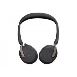 Jabra Evolve2 65 Flex MS Stereo - Auscultadores - no ouvido - bluetooth - sem fios - cancelamento de ruído activo - USB-A - pre