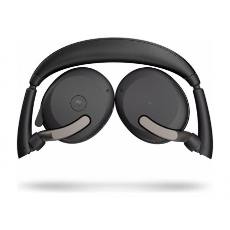 Jabra Evolve2 65 Flex MS Stereo - Auscultadores - no ouvido - bluetooth - sem fios - cancelamento de ruído activo - USB-A - pre