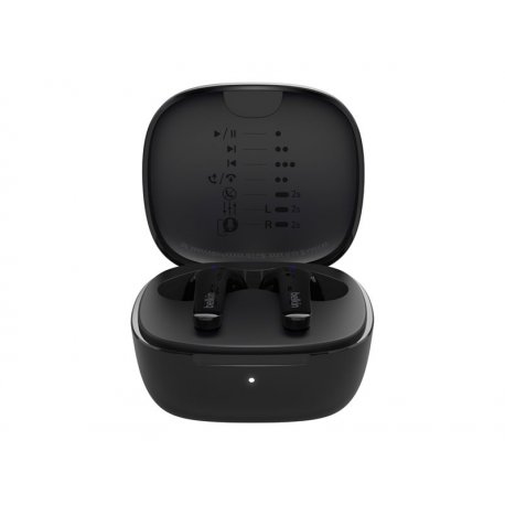 Belkin SoundForm Motion - Auscultadores sem fios com microfonoe - intra-auricular - bluetooth - cancelamento de ruído activo - 