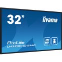 iiyama ProLite LH3260HS-B1AG - 32" Classe Diagonal (31.5" visível) ecrã LCD com luz de fundo LED - sinalização digital - com le