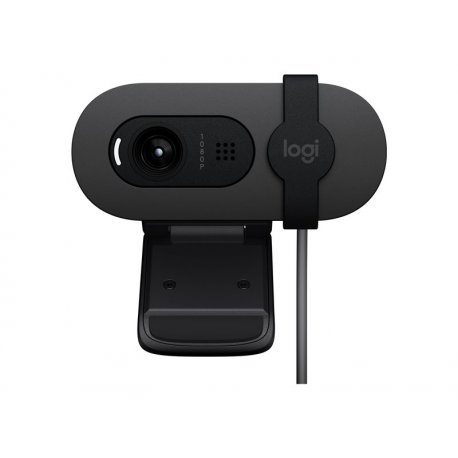 Logitech BRIO 105 - Câmara web - a cores - 2 MP - 1920 x 1080 - 1080p, 720p - áudio - USB 960-001592