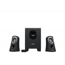 Logitech Z-313 - Sistema de altifalante - para PC - canal 2.1 - 25 Watt (Total) 980-000413