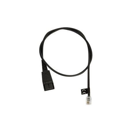 Jabra - Cabo de auricular - RJ-11 macho para Quick Disconnect macho 8800-00-37