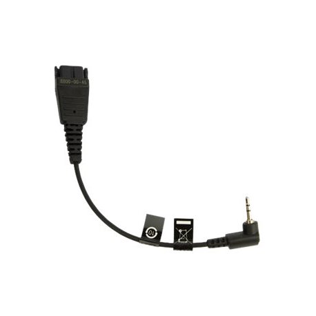 Jabra - Cabo de auricular - micro jack macho para Quick Disconnect macho 8800-00-46