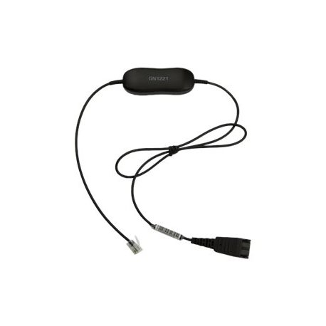 Jabra GN1221 Sound Limiter - Cabo de auricular - RJ-9 macho para Quick Disconnect - 80 cm 88007-99