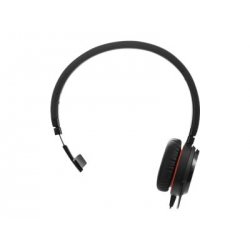 Jabra Evolve 30 II MS Mono - Auscultadores - no ouvido - com cabo - USB, macaco de 3,5 mm - Certificado para Skype for Business