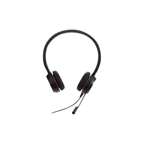 Jabra Evolve 30 II HS Stereo - Auscultadores - tamanho completo - substituição - com cabo - macaco de 3,5 mm 14401-21