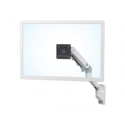 Ergotron HX - Kit de montagem (apoio para parede) - para Monitor - branco - tamanho de tela: up to 49" 45-478-216