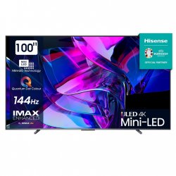 \Smart TV Hisense 100\\\" Mini-Led 4K 100U7KQ\"" 100U7KQ"""